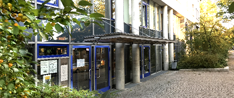 Schulsozialarbeit an der Peter-Ustinov-Schule, Berlin Charlottenburg-Wilmersdorf, Schulgebäude Schulsozialarbeit an der Peter-Ustinov-Schule, Berlin Charlottenburg-Wilmersdorf, Schulgebäude